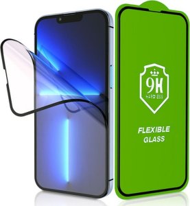 Partner Tele.com Szkło hybrydowe Bestsuit Flexible 5D Full Glue do iPhone 15 Pro Max czarny 2