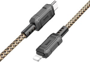 Kabel USB Hoco HOCO kabel Typ C do Lightning PD 2,4A 20W X94 1 m złoty 1