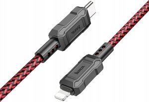 Kabel USB Hoco HOCO kabel Typ C do Lightning PD 2,4A 20W X94 1 m czerwony 1