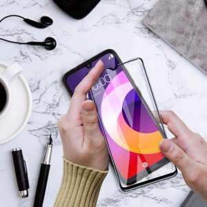 5D Full Glue Ceramic Glass - do Xiaomi Redmi Note 12 4G / Redmi Note 12 5G czarny 4