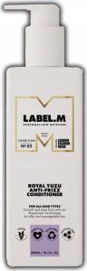 Label m Wygładzający odżywka do włosów Label.m Royal Yuzu Anti-Frizz 300 ml 4