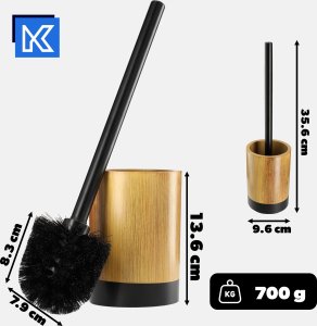 Kadax KADAX Zestaw Łazienkowy Szczotka Wc Dozownik Kubek 4