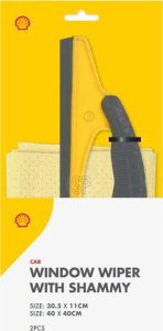 Koopman ŚCIERECZKA I ŚCIĄGACZKA DO SZYB SHELL 21CM 2