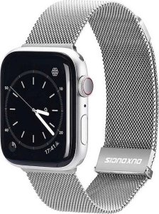 Dux Ducis DUX DUCIS pasek MILANESE magnetyczny ze stali nierdzewnej do Apple Watch 42 / 44 / 45 mm szary 1