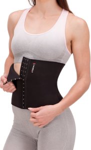 HMS Pas wyszczuplający neoprenowy gorset HMS GR222 rozmiar S/M czarny 4