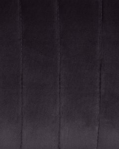 Beliani Zestaw 2 krzeseł do jadalni welurowe czarne SANILAC 9