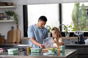 Curver Pojemnik na żywność kwadratowy LUNCH 3