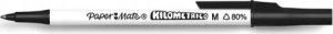 Paper Mate PAPER MATE Kugelschreiber Kilometrico Reycled M schwarz 50er Faltschachtel 2