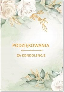 Teka Karnet Podziękowania za kondolencje 1