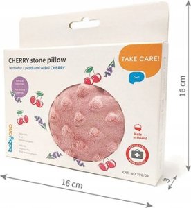 BabyOno 796/01 TERMOFOR Z PESTKAMI WIŚNI CHEERRY RÓŻOWY 3