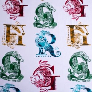 Harry Potter paklodė su guma, 90x200 cm 2