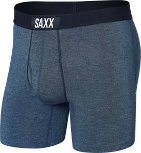 SAXX Bokserki męskie wygodne SAXX ULTRA Boxer Brief Fly - granatowe S 1