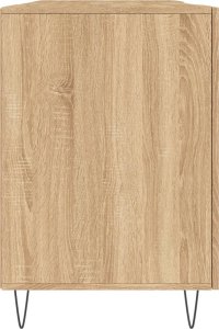 Biurko vidaXL vidaXL Biurko, dąb sonoma, 140x50x75 cm, materiał drewnopochodny 7