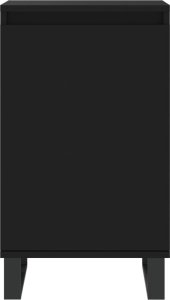 vidaXL Szafki, 2 szt., czarne, 40x35x70 cm 6