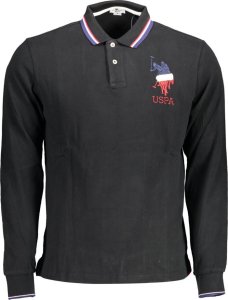 U.S. Polo MĘSKA POLO US POLO Z DŁUGIM RĘKAWEM, CZARNA 3XL 1