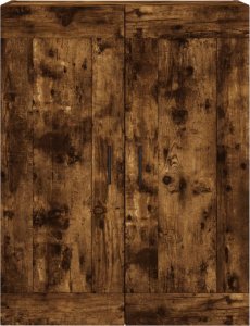 vidaXL Szafka wisząca, przydymiony dąb, 69,5x34x90 cm 6