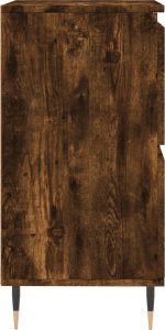 vidaXL vidaXL Komoda, przydymiony dąb, 60x35x70 cm, materiał drewnopochodny 7
