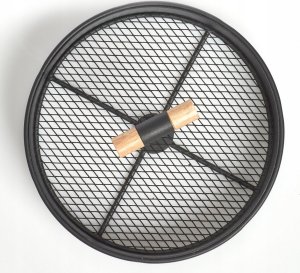 Zeller Podstawka metalowa z uchwytami, Ø 20 cm, czarna, ZELLER 3