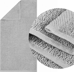 Spod Igły i Nitki Ręcznik 50 x 100 Bawełna Bari 500g/m2 Szary 1