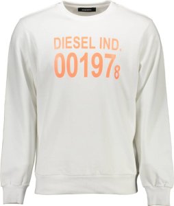 Diesel DIESEL BLUZA BEZ ZAMKA MĘSKA BIAŁA XL 1