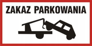 PROCERA Znak TDC, Zakaz parkowania 1