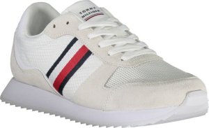 Tommy Hilfiger BIAŁE MĘSKIE BUTY SPORTOWE TOMMY HILFIGER 43 2