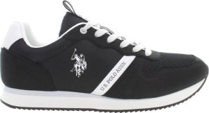 U.S. Polo Assn CZARNE MĘSKIE BUTY SPORTOWE NAJLEPSZA CENA US POLO 43 1