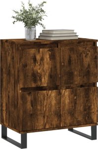 vidaXL Komoda, przydymiony dąb, 60x35x70 cm 3