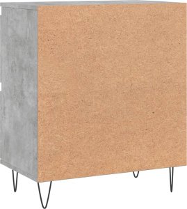 vidaXL vidaXL Komoda, szarość betonu, 60x35x70 cm, materiał drewnopochodny 8