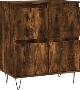 vidaXL Komoda, przydymiony dąb, 60x35x70 cm 2