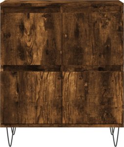 vidaXL Komoda, przydymiony dąb, 60x35x70 cm 5