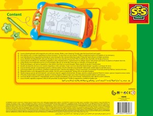 SES SES Tablica magnet.znikopis+2stempelki 14646 46467 2