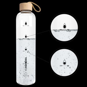 Wessper Wessper Activemax Crystalline 1L szklana butelka motywacyjna 3