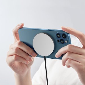 Ładowarka Dudao Ładowarka indukcyjna Dudao A12XS MagSafe USB-C, 15W czarna 4