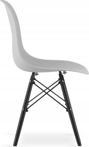 Leobert Krzesło OSAKA szare / nogi czarne x 1 4