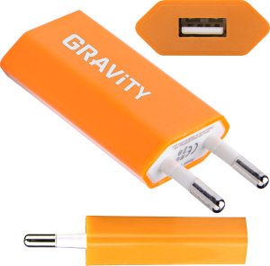 Ładowarka Gravity Ładowarka uniwersalna SIECIOWA USB  5V-1A 2