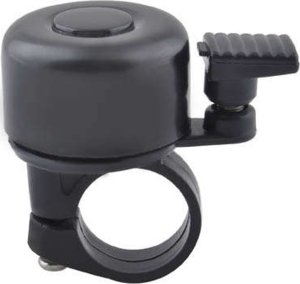 Carcommerce Dzwonek do roweru - czarny 2