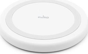 Ładowarka Puro Ładowarka indukcyjna PURO Wireless Charging Station QI 10W (biała) 4