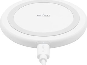 Ładowarka Puro Ładowarka indukcyjna PURO Wireless Charging Station QI 10W (biała) 5