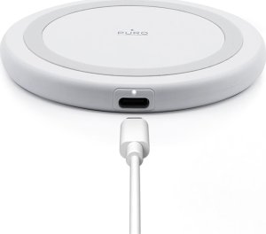 Ładowarka Puro Ładowarka indukcyjna PURO Wireless Charging Station QI 10W (biała) 7