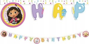 GoDan Banner Gabby's Dollhouse - Happy Birthday 1