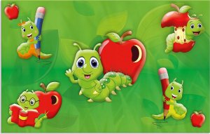 Teka Podkładka na biurko dwustronna - Robaczek 2