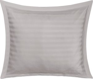 Darymex Poszewka satyna bambusowo-bawełniana STRIPE GREY/70x80 z listwą 1