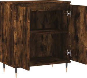 vidaXL Komoda, przydymiony dąb, 60x35x70 cm 6