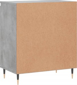 vidaXL vidaXL Komoda, szarość betonu, 60x35x70 cm, materiał drewnopochodny 8