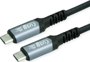 Kabel USB Triton Kabel VALUE USB4 Gen3x2, C-C, M/M, 40Gbit/s, 240W, zwart, 1 m 1