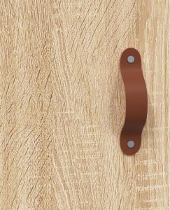 vidaXL Komoda, dąb sonoma, 100x36x60 cm, materiał drewnopochodny 10