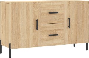vidaXL Komoda, dąb sonoma, 100x36x60 cm 2