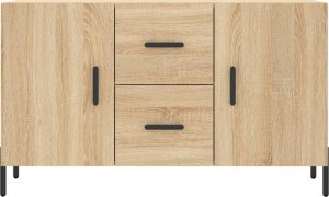 vidaXL Komoda, dąb sonoma, 100x36x60 cm 6