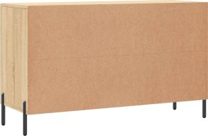 vidaXL Komoda, dąb sonoma, 100x36x60 cm 8